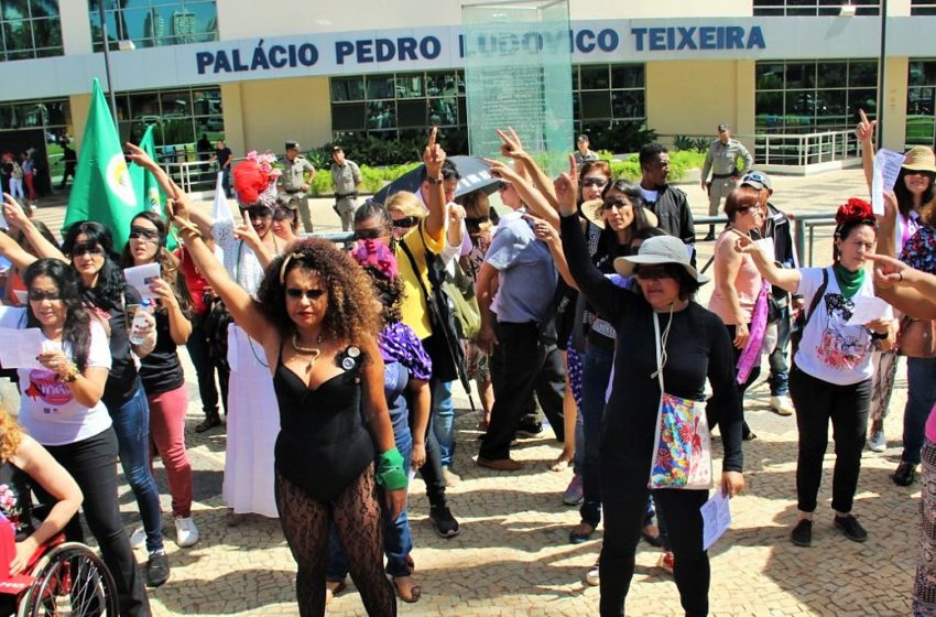  Ato público em Goiânia marca o Dia Internacional da Mulher pautando a unidade das mulheres do campo e da cidade