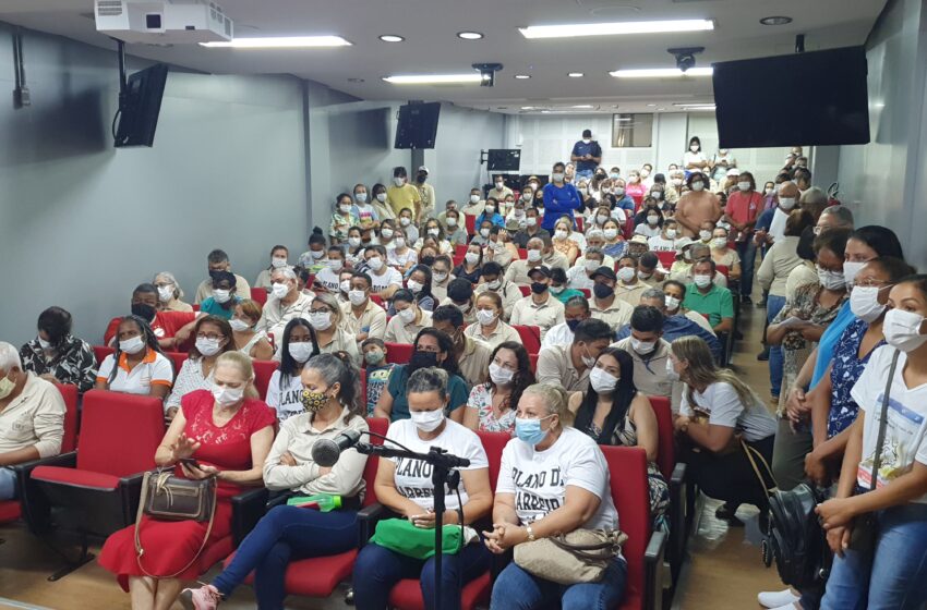  Agentes de Combate a Endemias e os Agentes Comunitários de Saúde, realizam assembleia em Goiânia